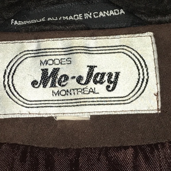 Ladies brown suede coat with faux fur coat. Size 15/16. See details in desc. - Picture 2 of 5